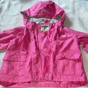 OshKosh B'gosh Bright Pink Raincoat for Kids